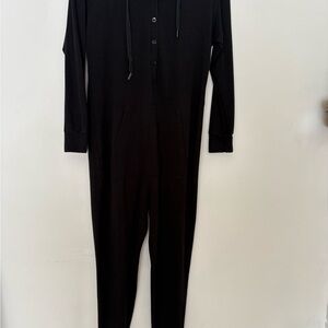 Smash + Tess Charcoal Buttoned Jumpsuit